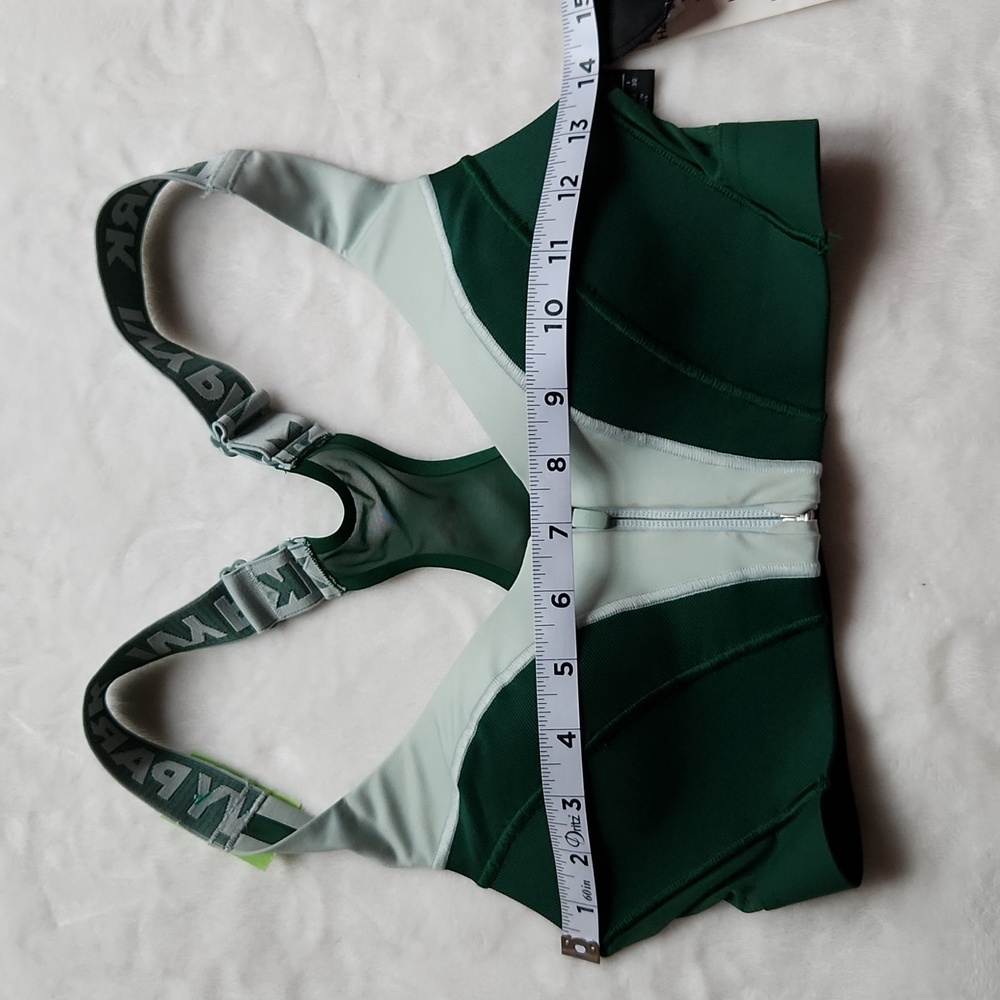 Adidas Activewear,  Gym, Workout, Ivy Park XS,Mesh, Support Bra w/ Front Zipper - Picture 5 of 8